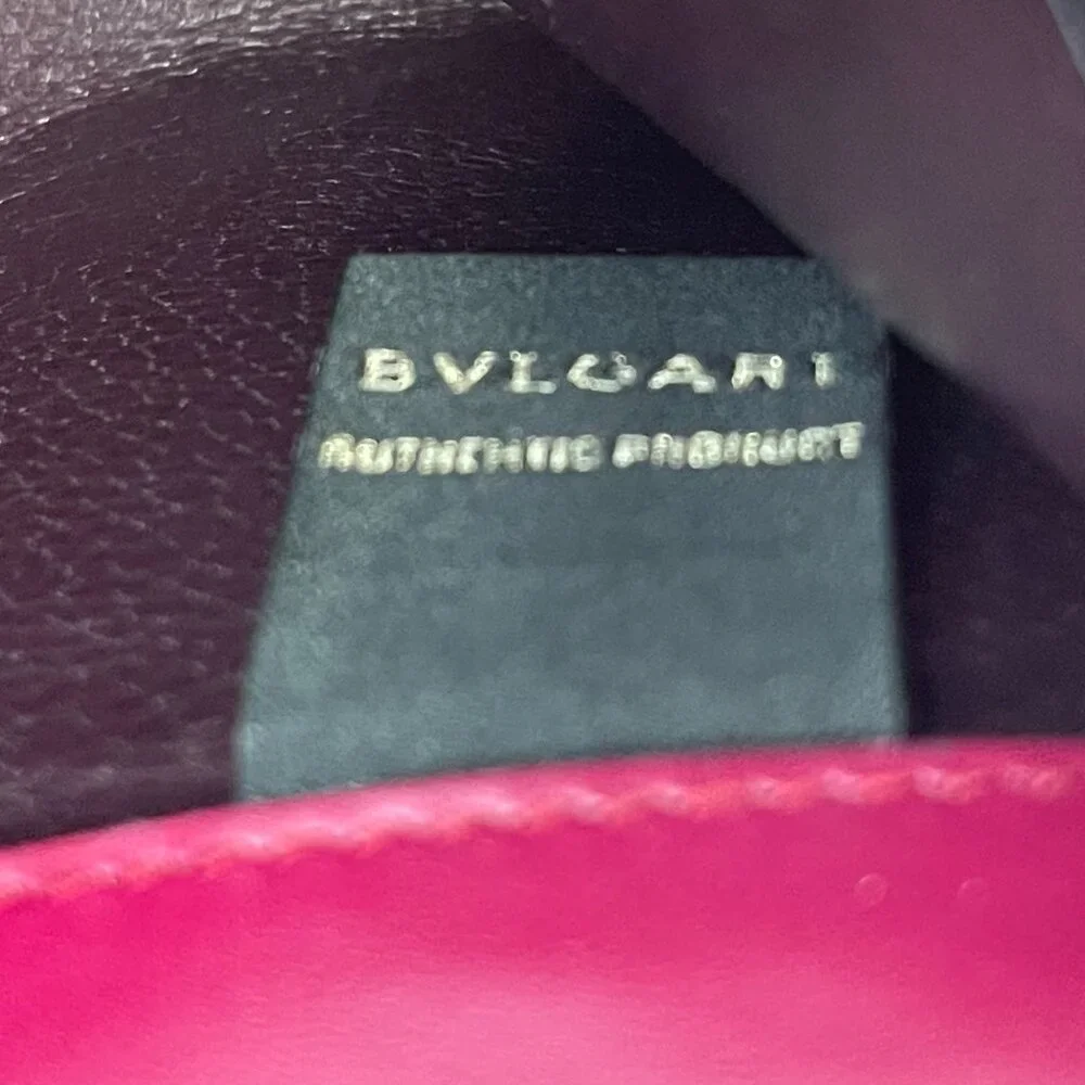 Bvlgari Serpenti Forever Wallet on Chain - Red - Picture 13 of 15
